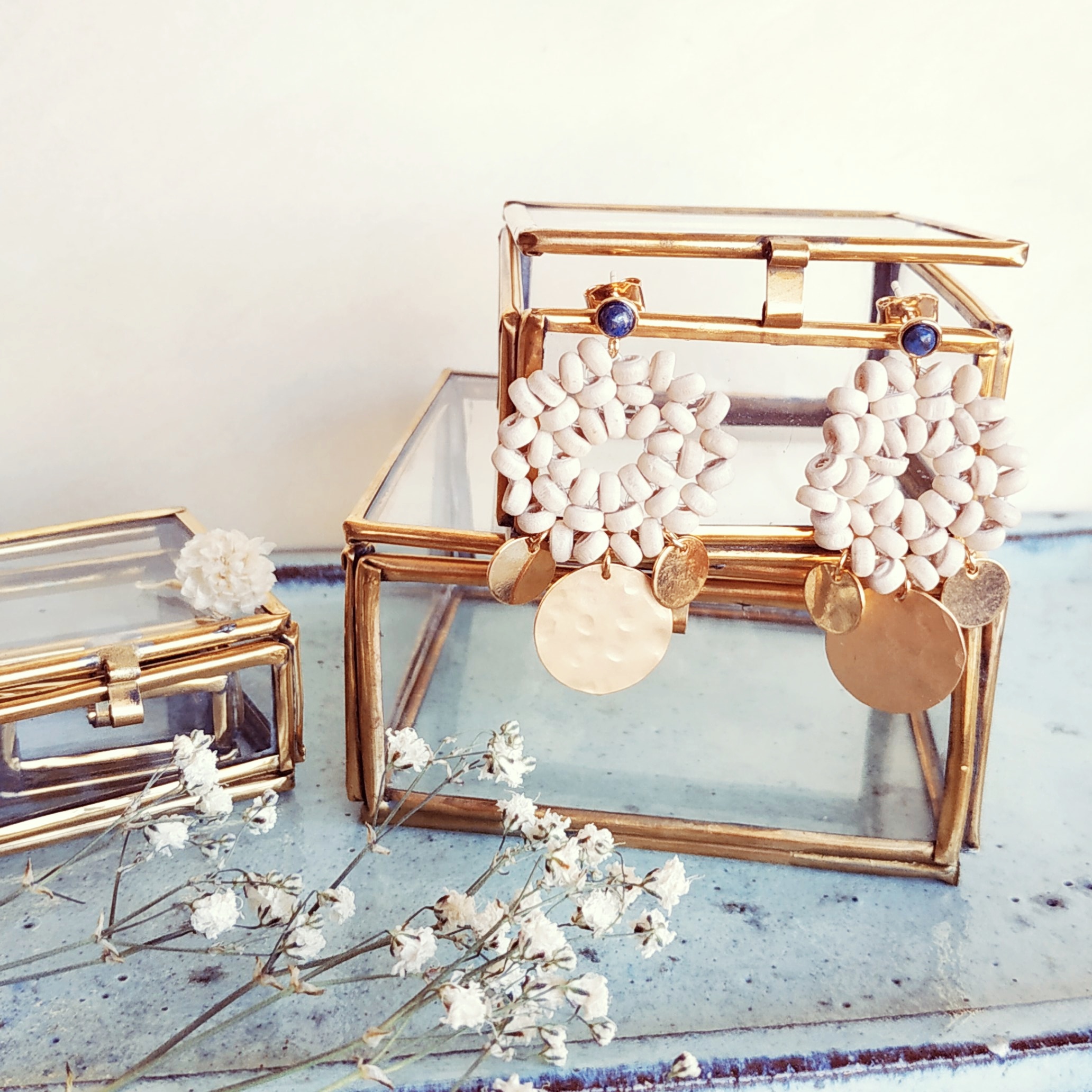 photo boucles d'oreilles esme