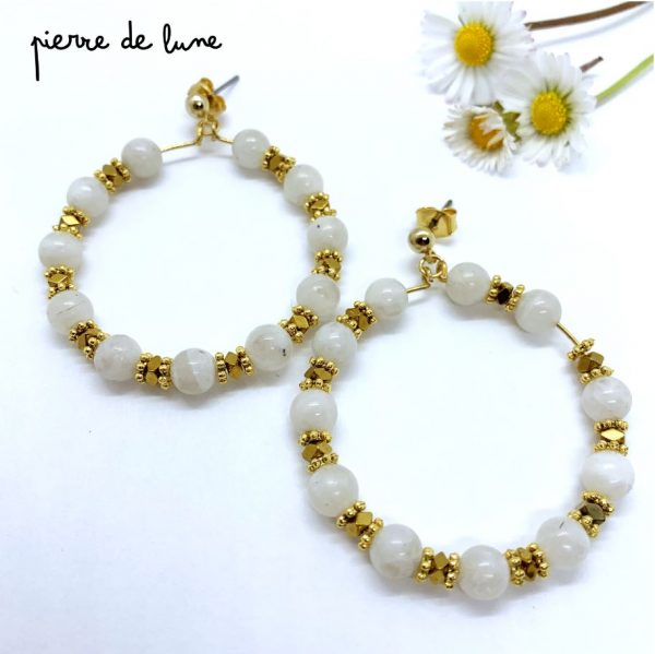 boucles d'oreilles Leone