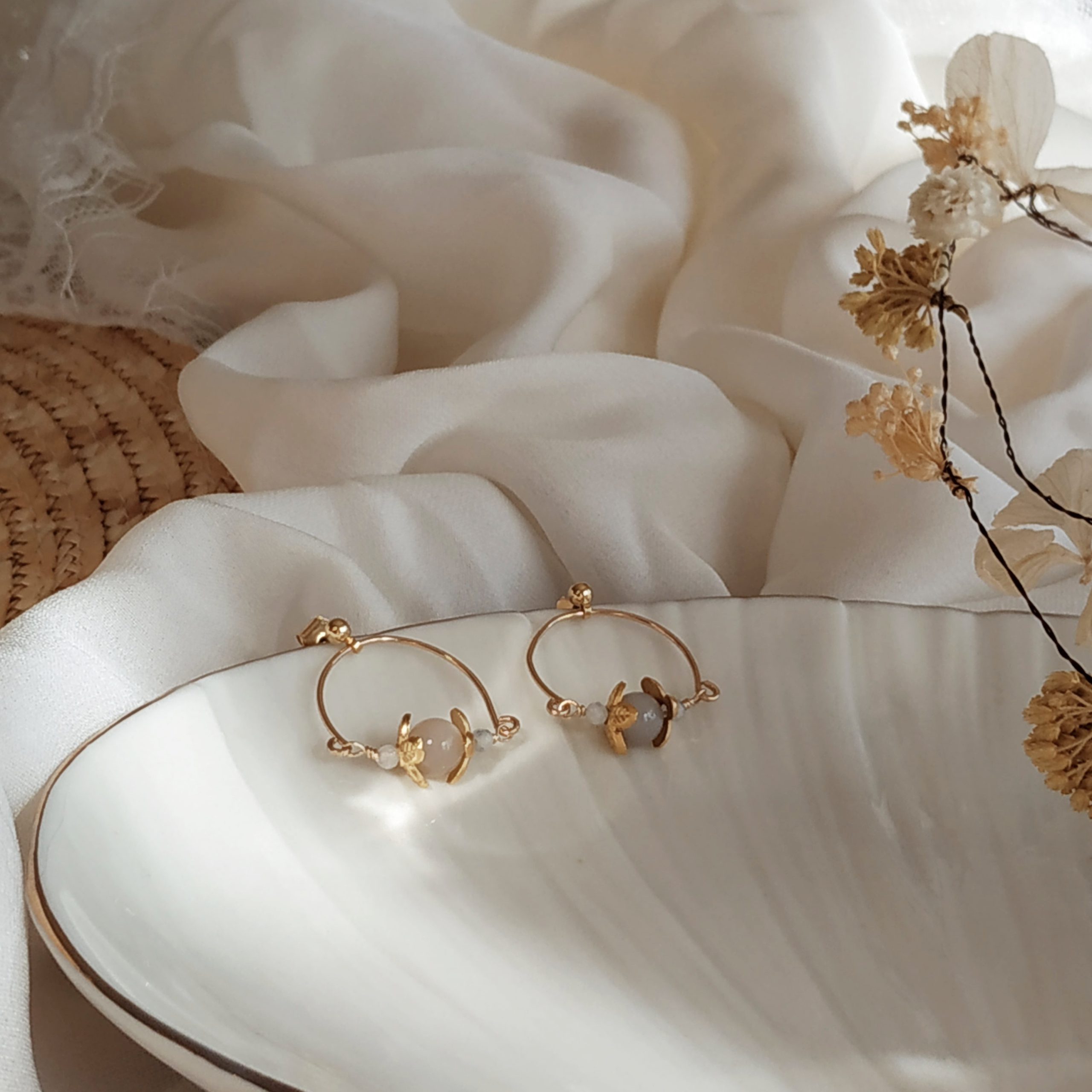 photo boucles d'oreilles alma