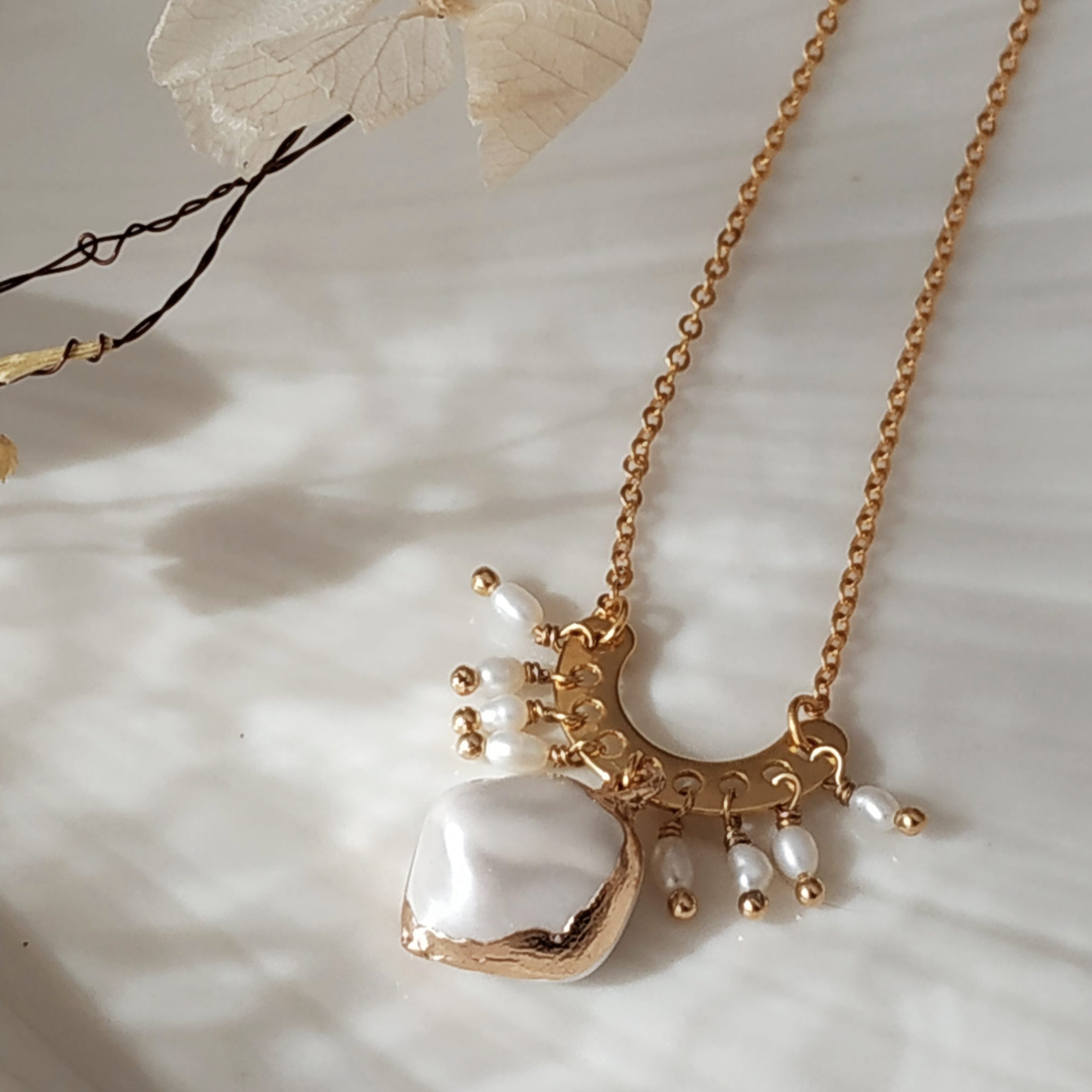 photo collier sautoir olympe