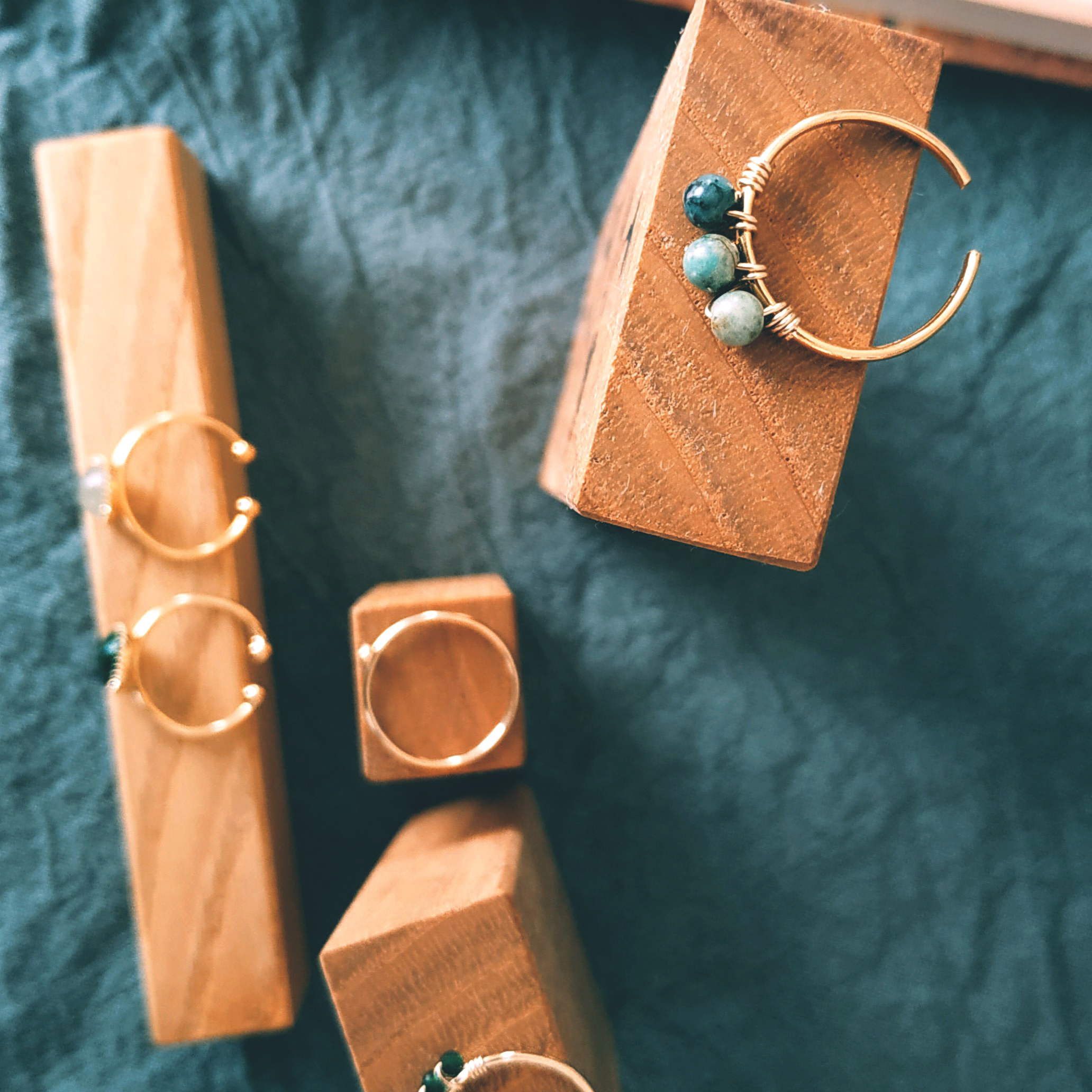 image bague Gemma turquoise africaine