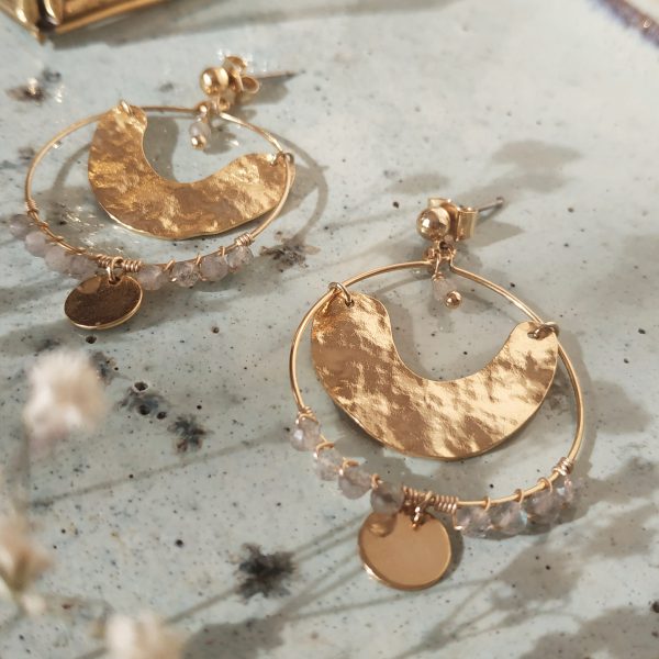 photo boucles oreilles palmy