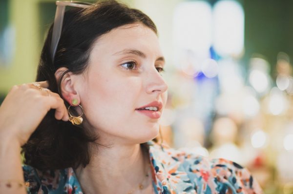 Boucles d'oreilles Maü